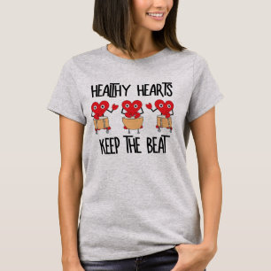 T-shirt Coeurs sains