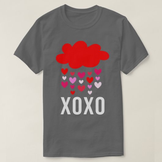 T-shirt Coeurs Saint-Valentin 45 (Design devant)
