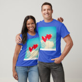 T-shirt Coeurs toujours (Unisexe)