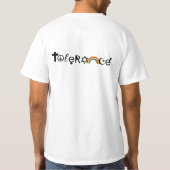 T-SHIRT COEXISTEZ AVEC LA TOLÉRANCE - .PNG (Dos)