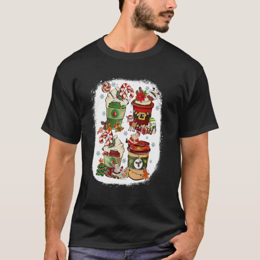 T-shirt Coff Cozy Winter Santa Xmas (Devant)