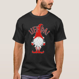 T-shirt Coff-da Nordic Gnome Scandinavian Tomte Artic Gêne