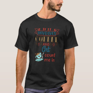T-shirt Coffee And Cute Artist Art Collector