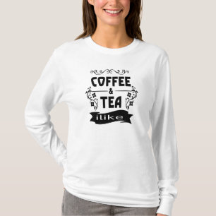 T-shirt Coffee and Tea Lovers