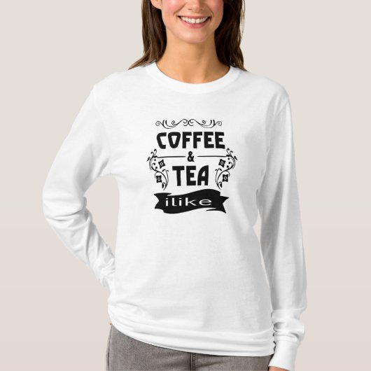T-shirt Coffee and Tea Lovers (Devant)