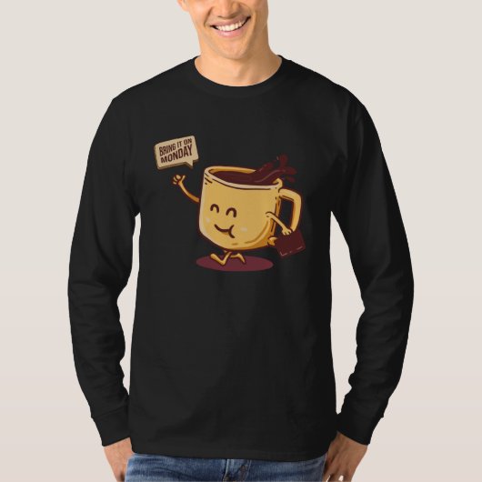 T-shirt Coffee Barista Coffee Drinker (Devant)