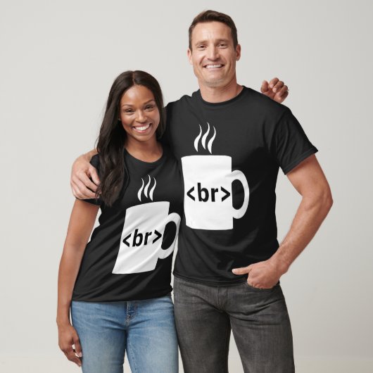 T-shirt Coffee Break JavaScript Computer Science Program (Unisexe)