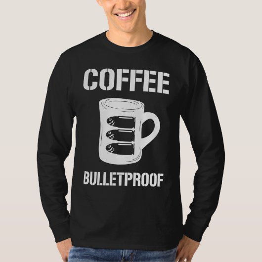 T-shirt Coffee Bulletproof Keto Butter Oil Bullets (Devant)