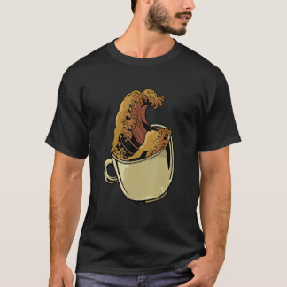 T-shirt Coffee coffee drinker artwork motif