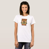 T-SHIRT COFFEE D'ABORD TOUT LE RESTE EN SECOND (Devant entier)