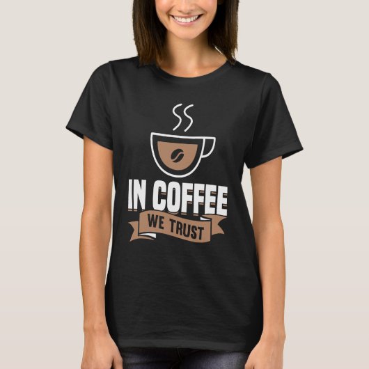 T-shirt Coffee  Espresso Barista Cappuccino Latte (Devant)