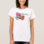 T-shirt Coffee First, Research Ultérieurement - PhD Life (Devant)