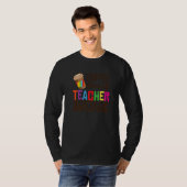 T-shirt Coffee Gives Me Teacher Powers School Caffeinated  (Devant entier)