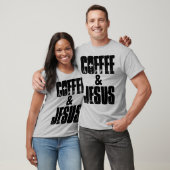 T-shirt COFFEE & JESUS, Chemises chrétiennes (Unisexe)