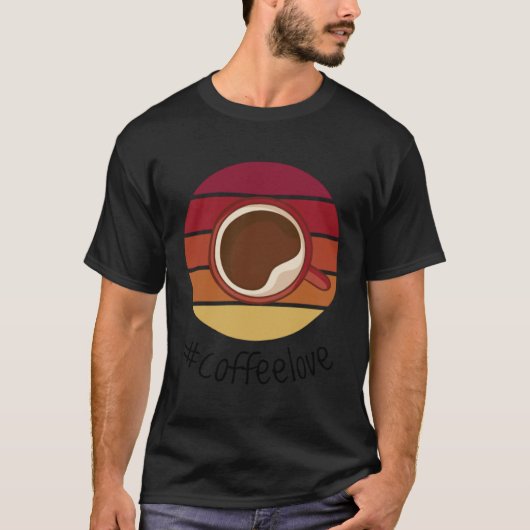 T-shirt Coffee Love Coffee Arabica Beans Barista Roasting  (Devant)
