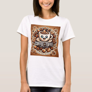 T-SHIRT COFFEE LOVES TOFFEE EXCLUSIVE LOGO