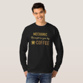 T-shirt Coffee Loving Mechanic Busy Exhausted  Cute (Devant entier)