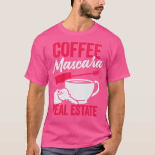 T-shirt Coffee Mascara Immobilier