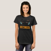 T-shirt Coffee Means Backwords I Don't Give Eeffoc - Funny (Devant entier)