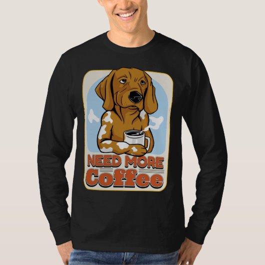 T-shirt Coffee Quote Coffee  Cappuccino I Love Coffee (Devant)