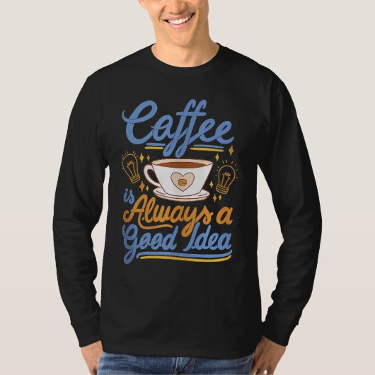 T-shirt Coffee Quotes Flat Lettering Tank Top (Devant)