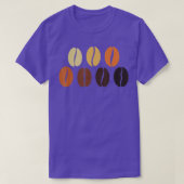 T-shirt Coffee Roasting Beans (Design devant)
