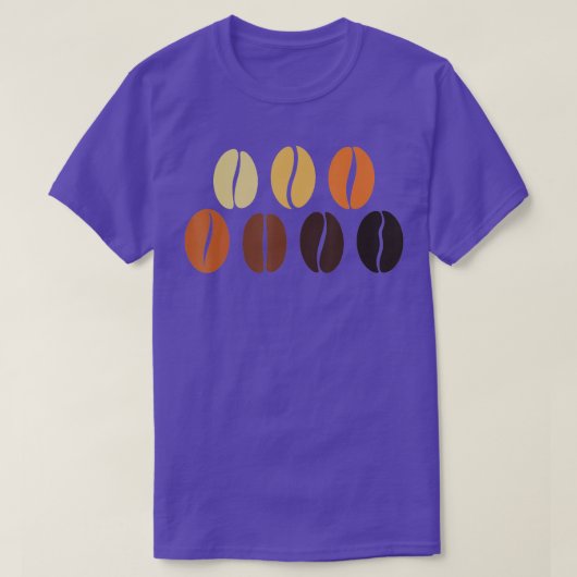 T-shirt Coffee Roasting Beans (Design devant)