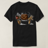 T-shirt Coffee Run (Design devant)