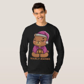 T-shirt Coffee Sleep  Bearly Awake Cute Sleepy Teddy Bear (Devant entier)