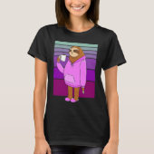 T-shirt coffee sloth (Devant)