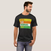 T-shirt Coffee Teach Shenanigans Repeat St Patrick s day T (Devant entier)