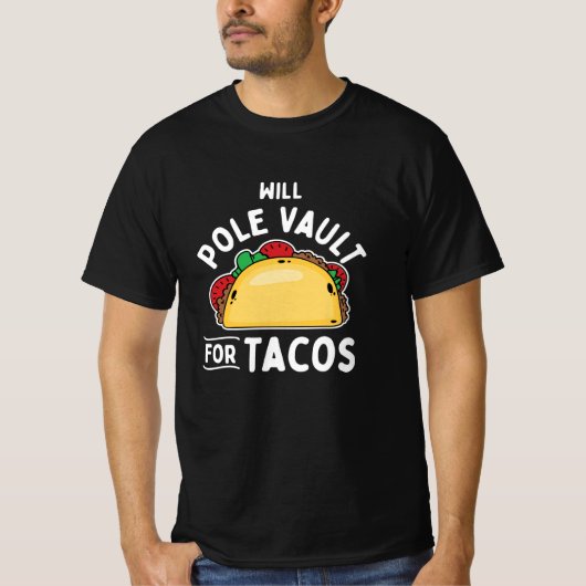 T-shirt Coffre-fort de pôle pour Tacos (Devant)