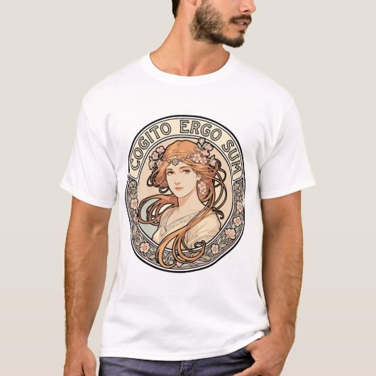 T-shirt Cogito Ergo Sum (Devant)