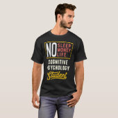 T-shirt Cognitive Psychology Major Studen Graduation (Devant entier)
