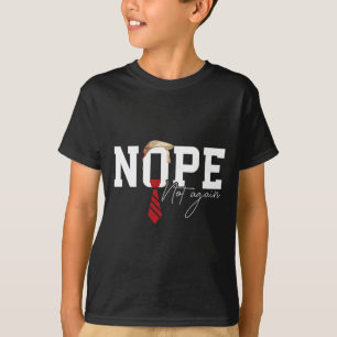 T-shirt Coiffer Trump Chemise Politique Humour Non Pas Ag