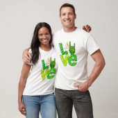 T-shirt Coiffeur Chanceux Trèfle (Unisexe)