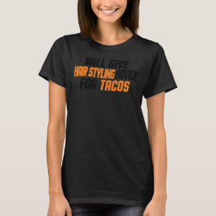 T-shirt Coiffeur Donnera Des Conseils De Coiffure Pour T