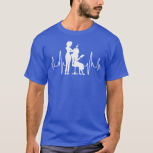 T-shirt coiffeur hearbeat coiffeur coiffeur 1