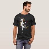 T-shirt Coiffeur Licorne Coiffeuse (Devant entier)