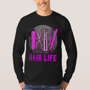 T-shirt Coiffeur Salon de coiffure Boutique ciseaux Shears