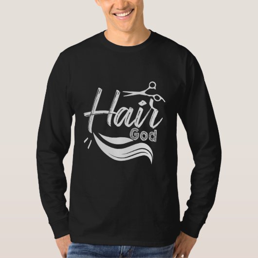 T-shirt Coiffeur Styliste - Coiffeuse Coiffeuse (Devant)