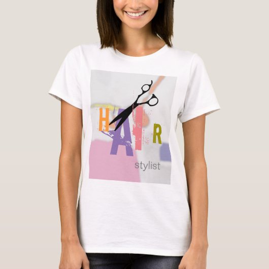 T-shirt Coiffeuse (Devant)