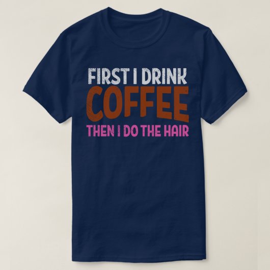 T-shirt Coiffeuse (Design devant)