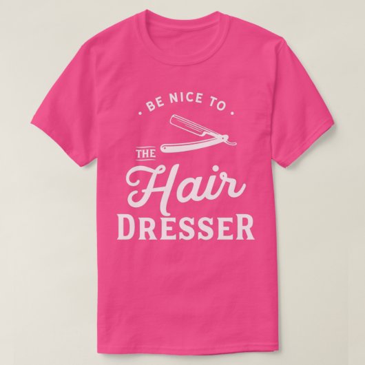 T-shirt coiffeuse 1 (Design devant)