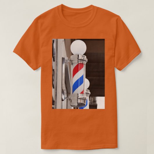 T-shirt Coiffeuse Barbershop (Design devant)