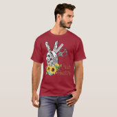 T-shirt Coiffeuse Hustler Sunflower Coiffeuse (Devant entier)