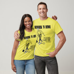 T-shirt Coiffure de cuvette de n de ciseaux '. Édition