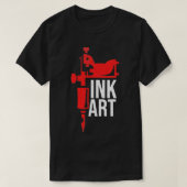 T-shirt Coil Tattoo Machine Enk Art Funny S (Design devant)