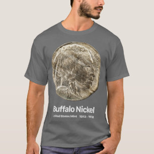 T-shirt Coin Collector Buffalo Nickel