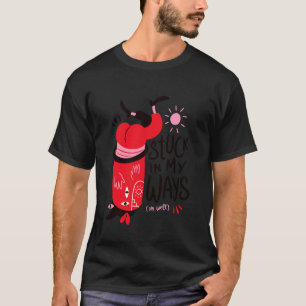 T-shirt Coincé dans mes habitudes - Créature de positivité
